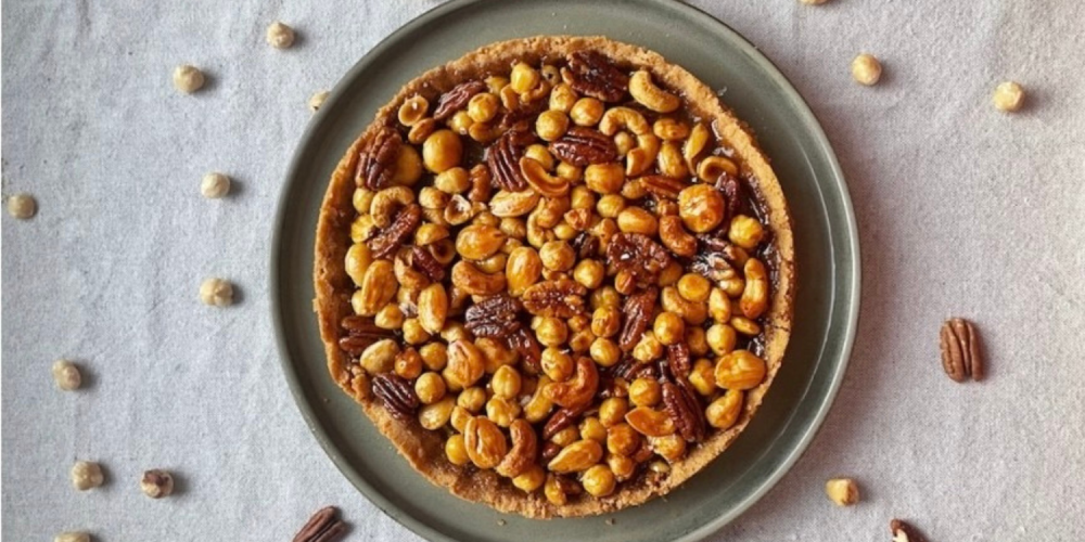 Notentaart rijkgevuld