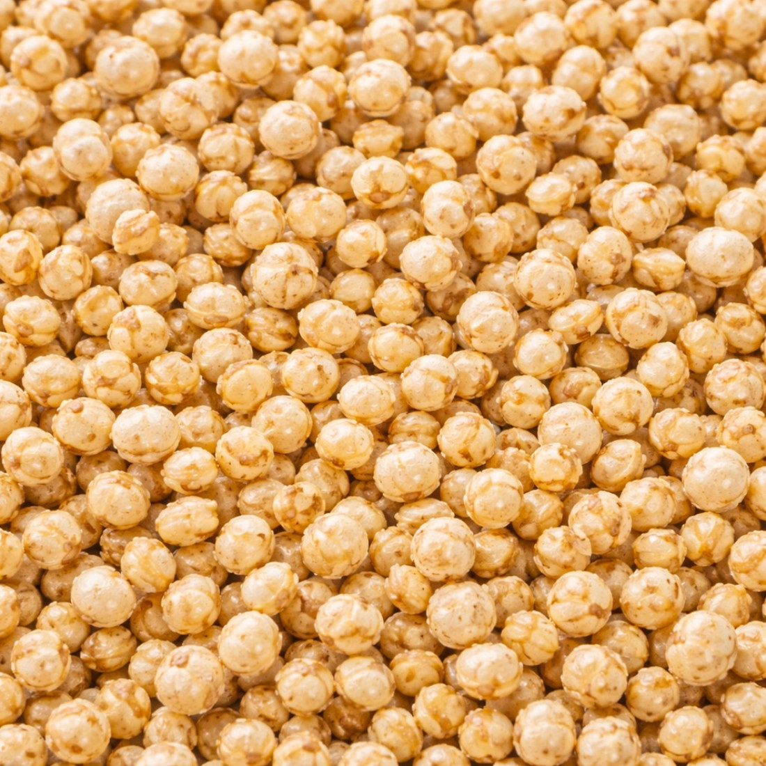 Quinoa gepoft en biologisch 