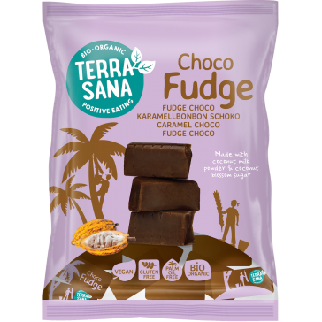 Vegan fudge chocolade bio