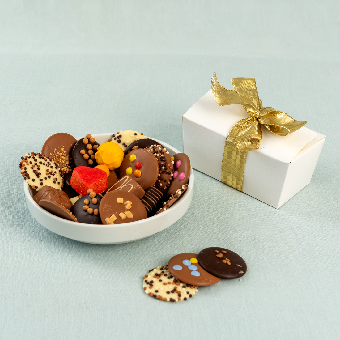 Chocolade & bonbons cadeau doosje
