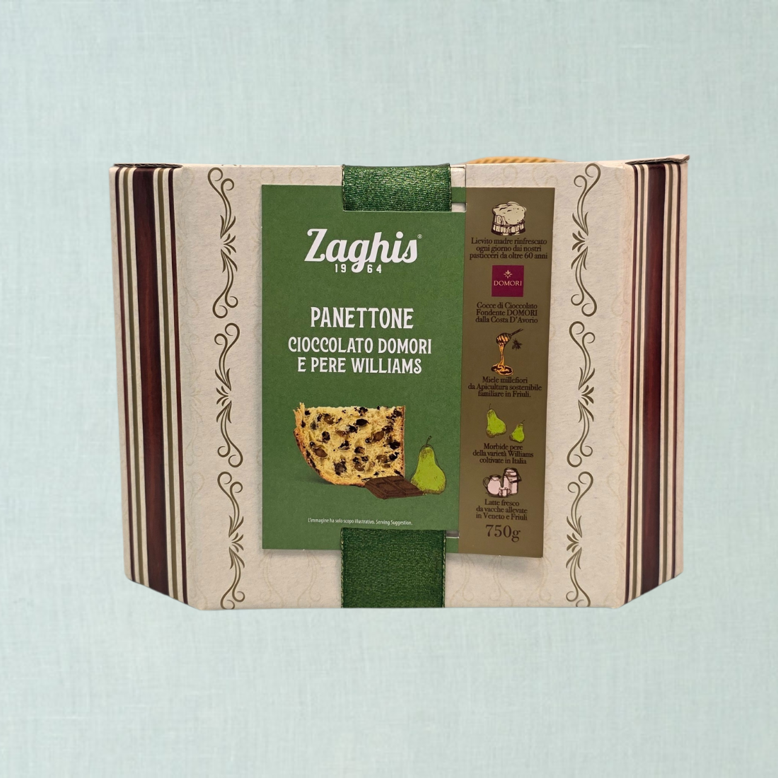Panettone chocolade & peer luxe