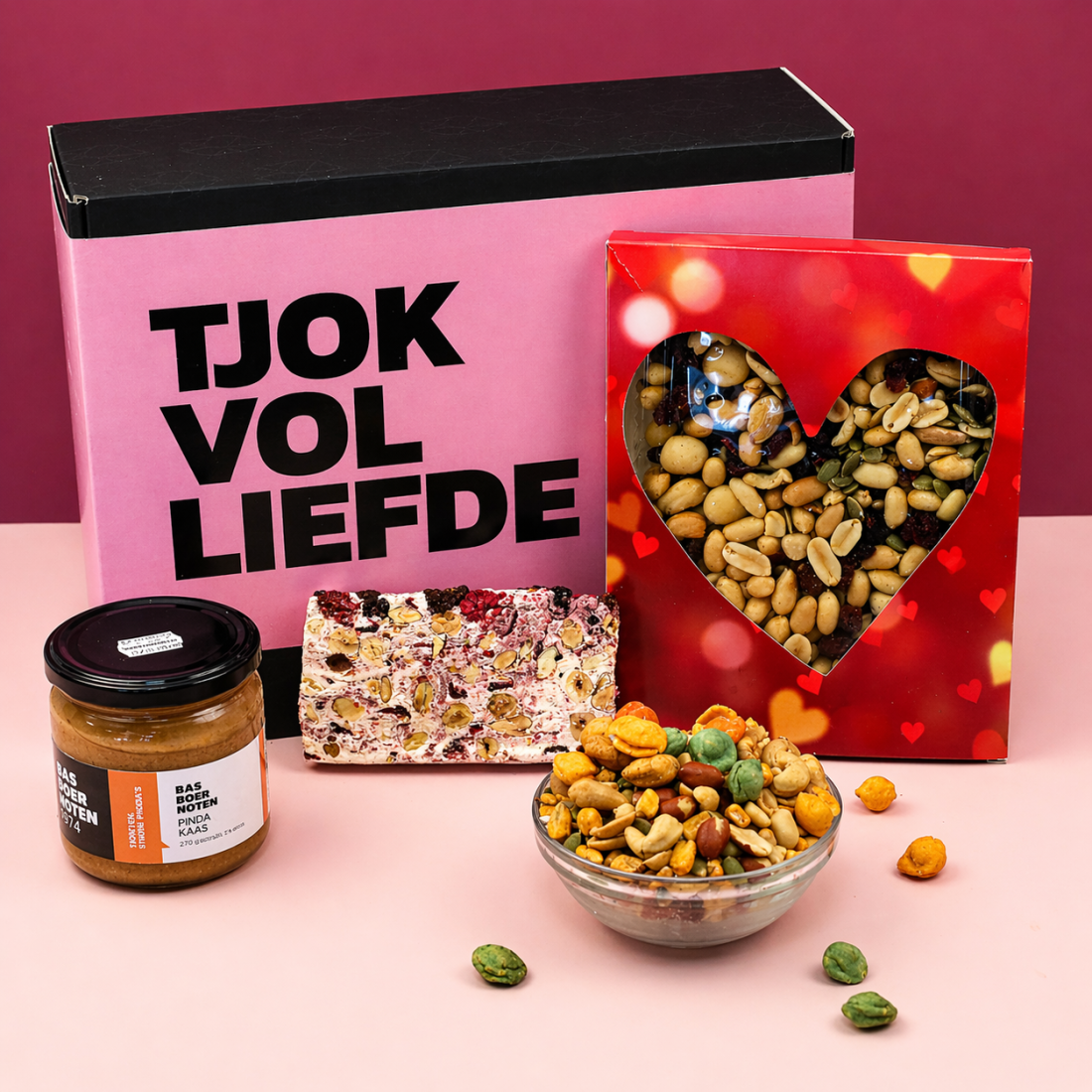 Tjokvol liefde cadeau pakket 