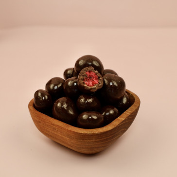 Gevriesdroogde frambozen puur