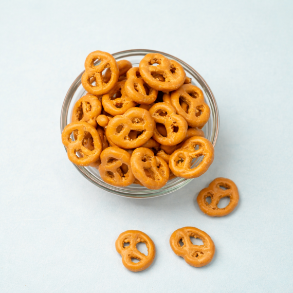 Pretzels caramel
