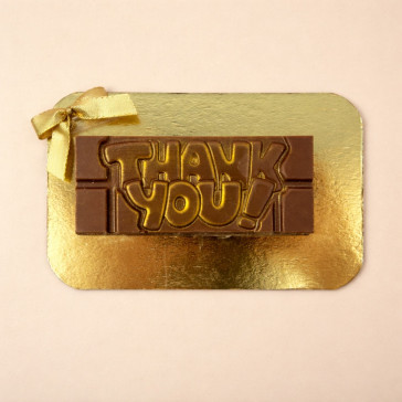 Thank you chocoladereep melk