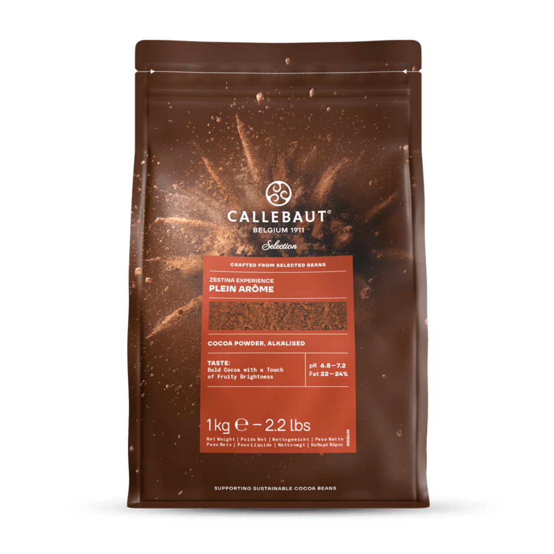 Cacaopoeder Callebaut 1kg