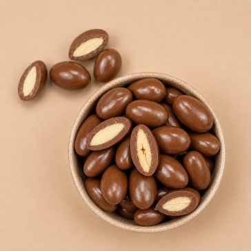 Chocolade amandelen (melk)