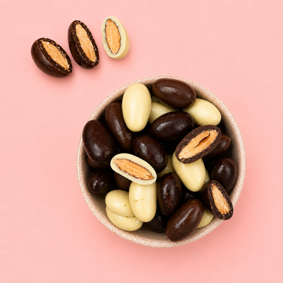 Chocolade amandelen mix