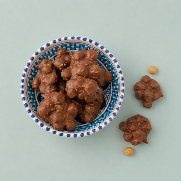 Hazelnoot cookie rotsjes puur