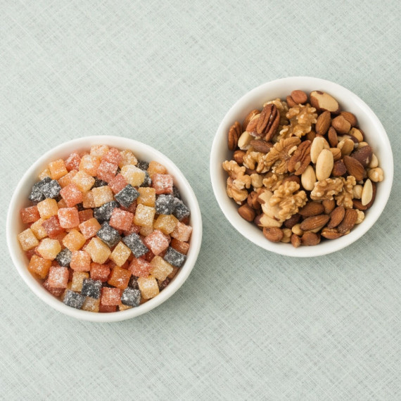 On the go snackpakket – Notenmelange & Fruitmix