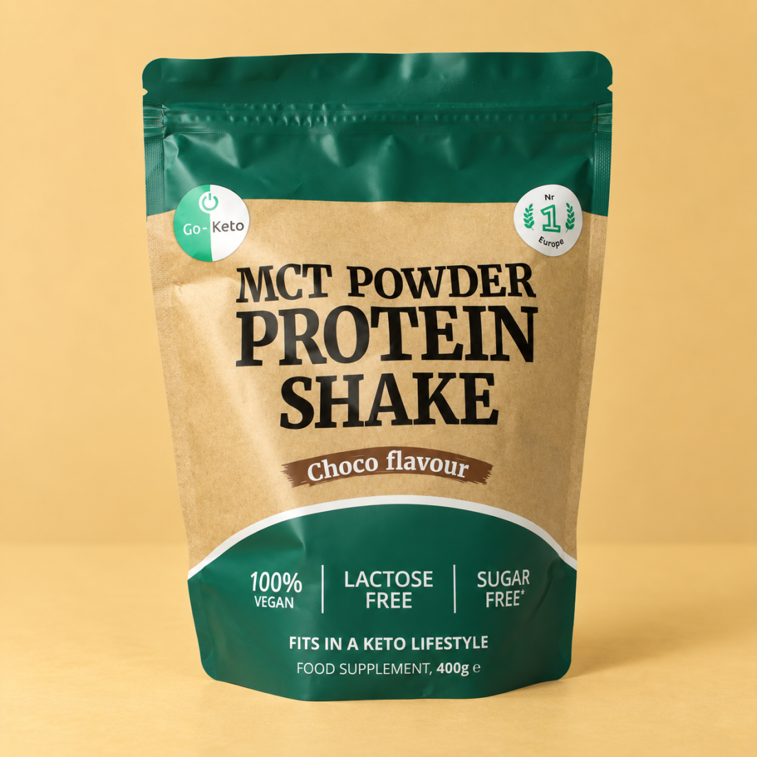 Vegan proteïnepoeder chocolade