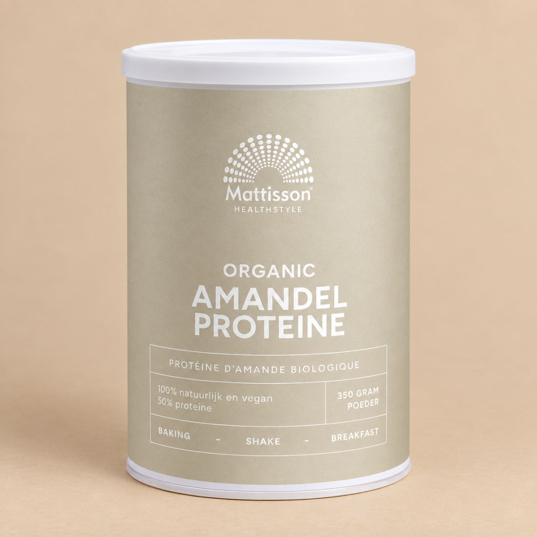 Biologisch amandel proteïnepoeder 50%