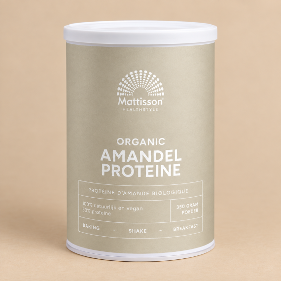 Biologisch amandel proteïnepoeder 50%