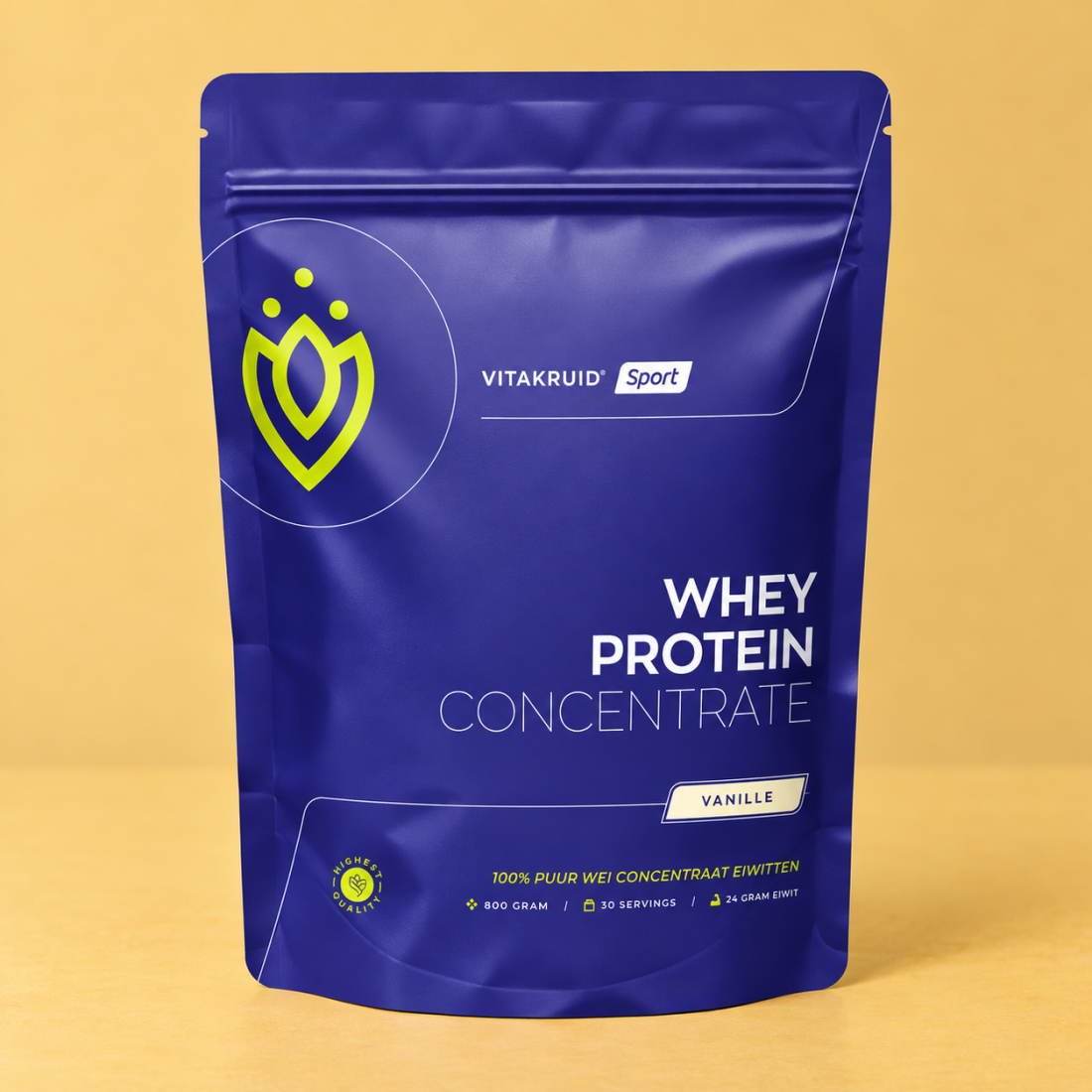 Whey protein concentrate vanille