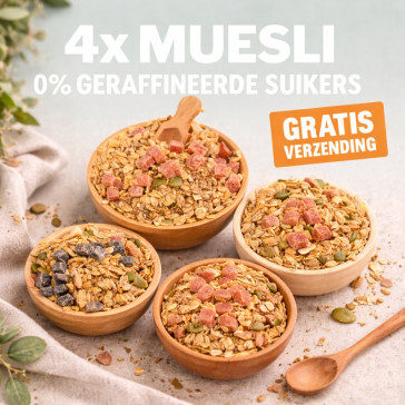 Muesli pakket 4x750gram