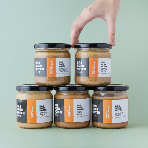 Notenpasta zonder toegevoegde suikers