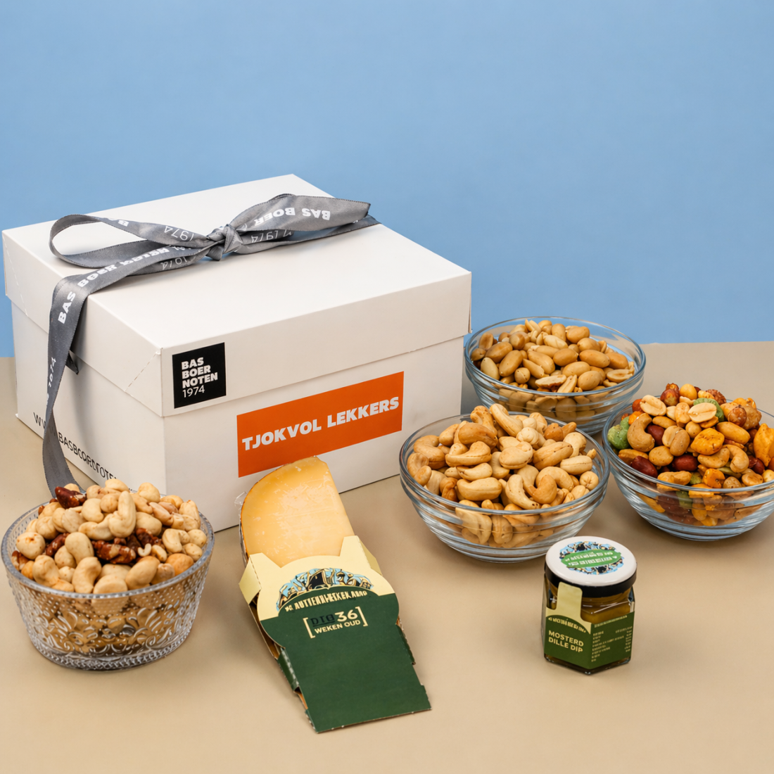 Borrelbox noten & kaas