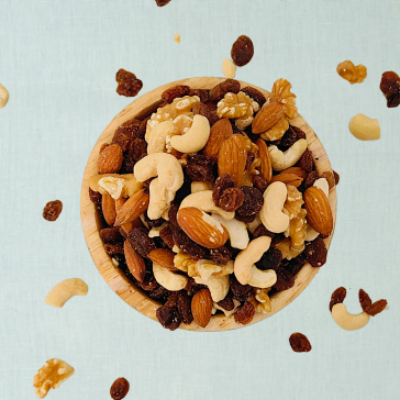 Natuurmix met rozijnen