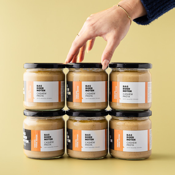 Cashewpasta puur 6x 350gram