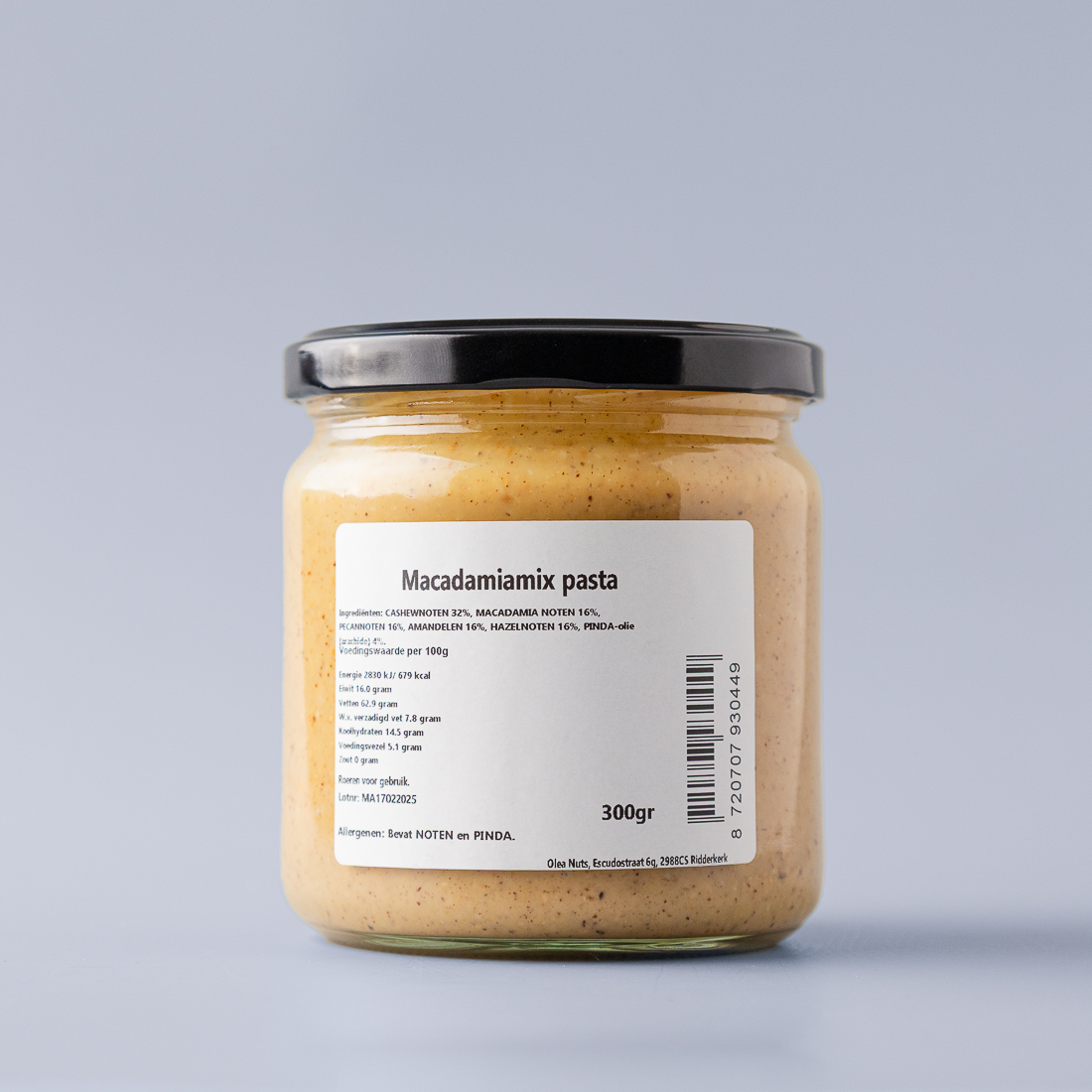 Macadamia mix notenpasta