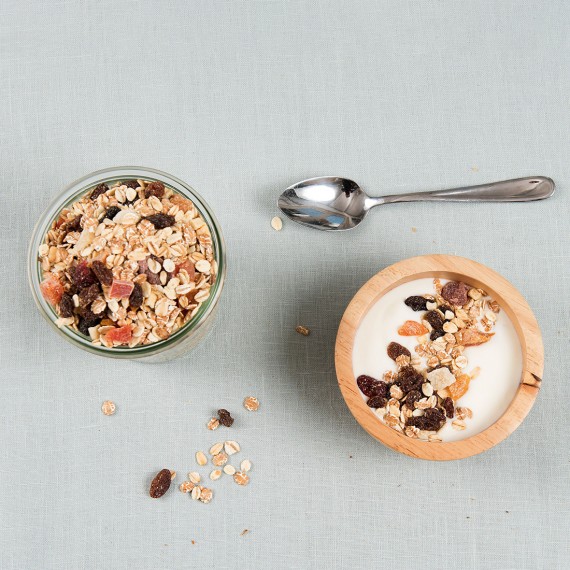 Cranberry fruit muesli