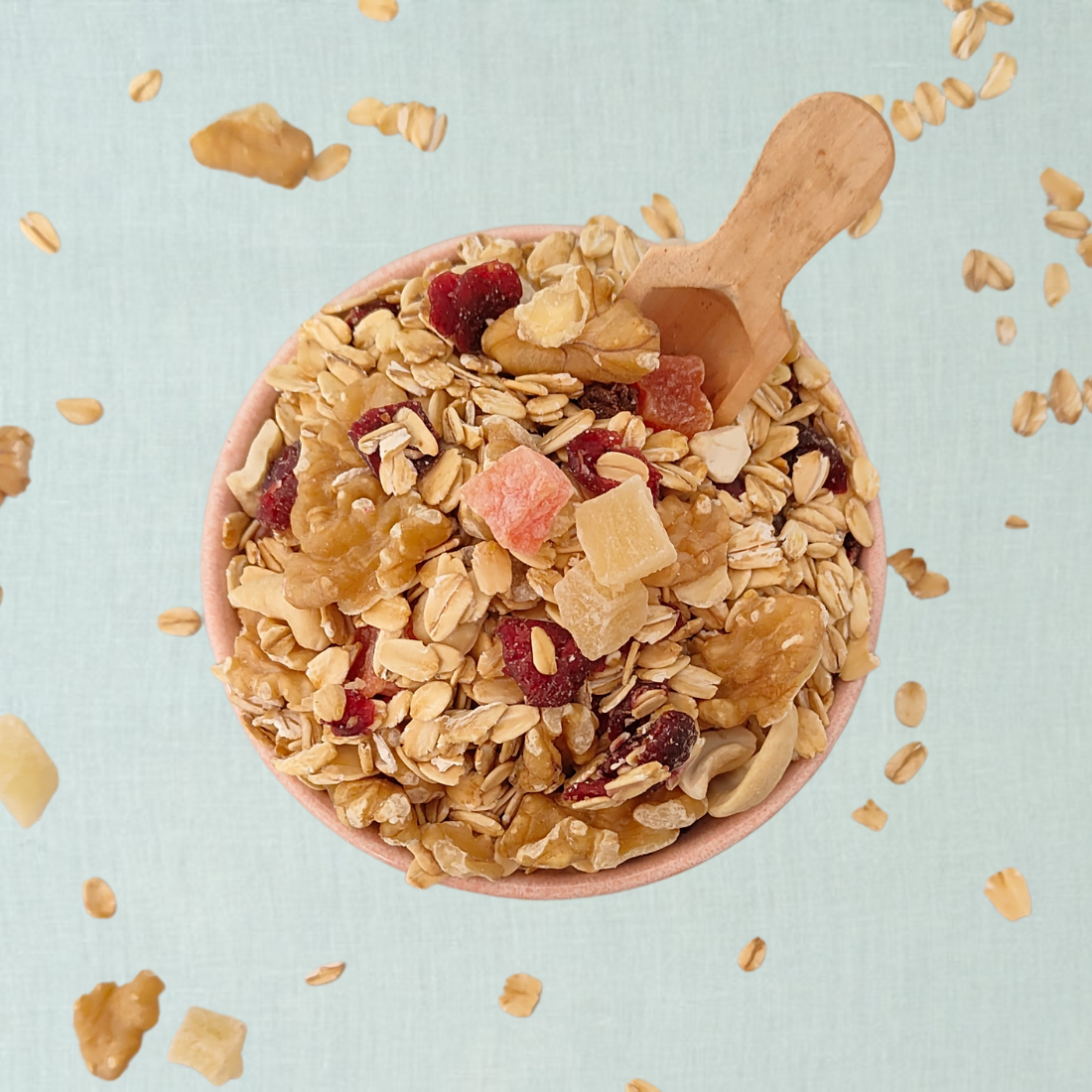 Noten vruchten muesli 