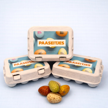 Paaseitjes praline eierdoosje