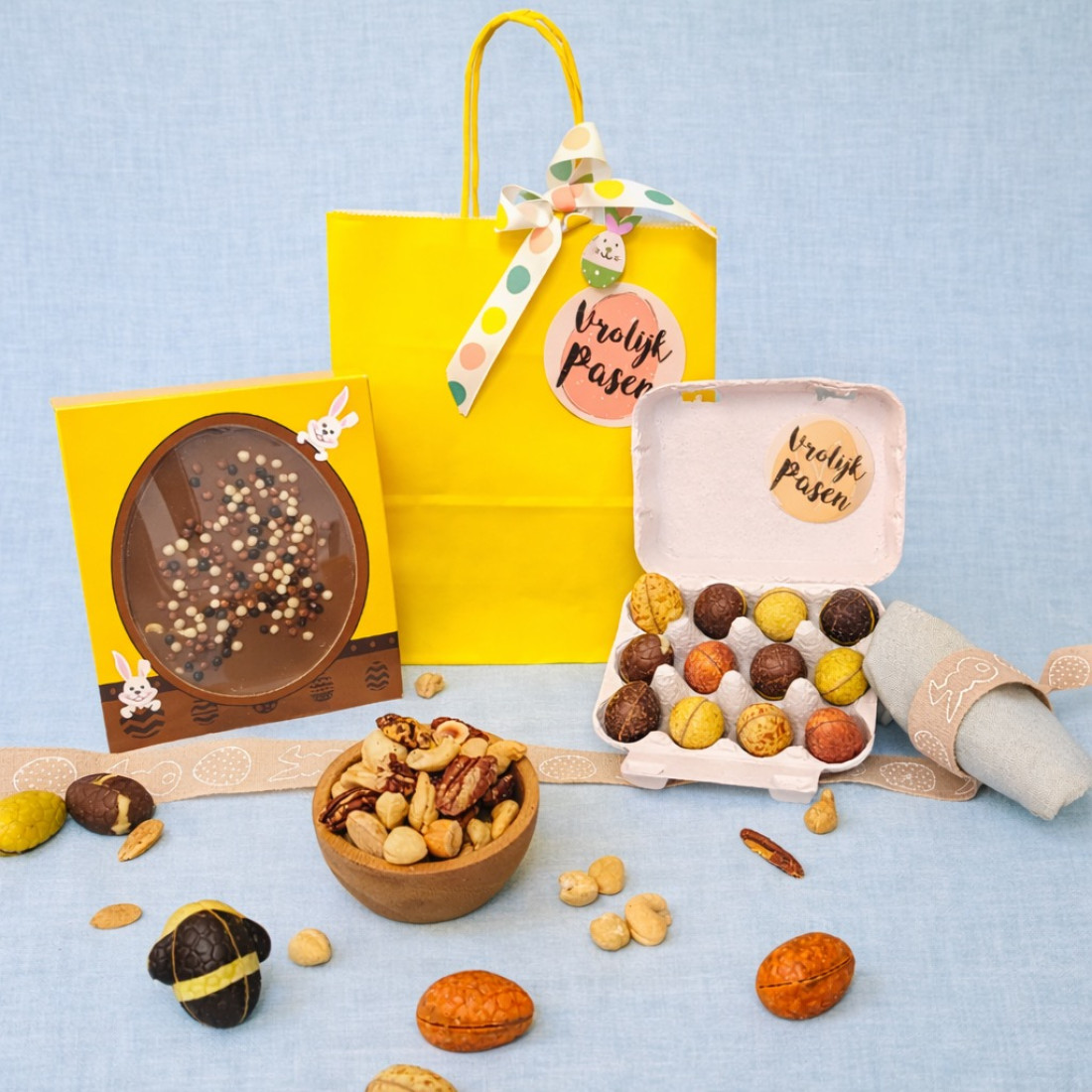 Pasen cadeau  Paaseitjes & nootjes