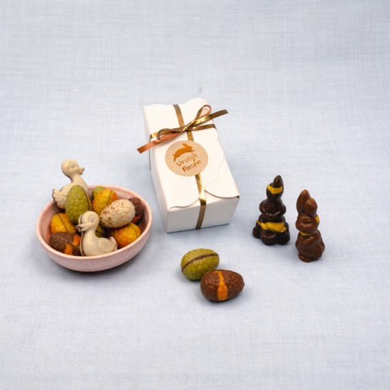 Paas pralines bonbondoosje