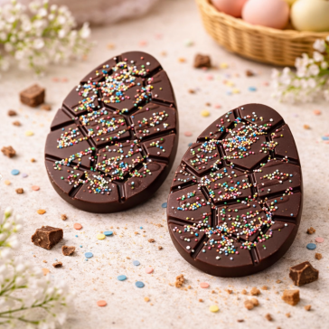 Discodip chocolade paasei