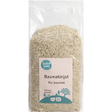 Basmati rijst volkoren biologisch 1 kg