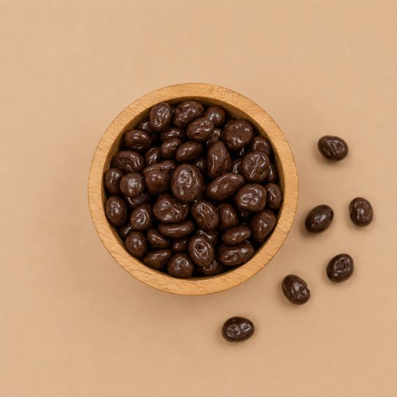 Chocolade rozijnen puur