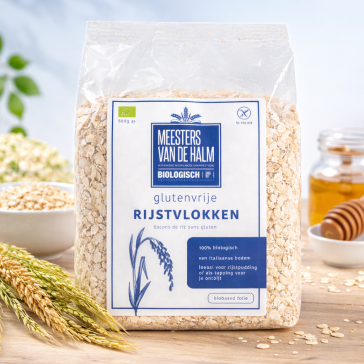 Rijstvlokken gluntenvrij & biologisch 