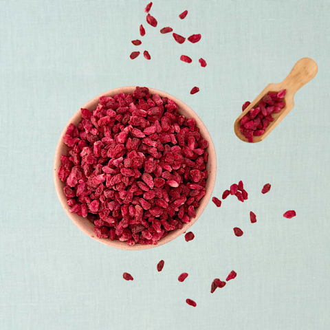 Gevriesdroogde granaatappel