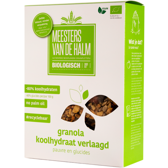 Granola koolhydraat verlaagd