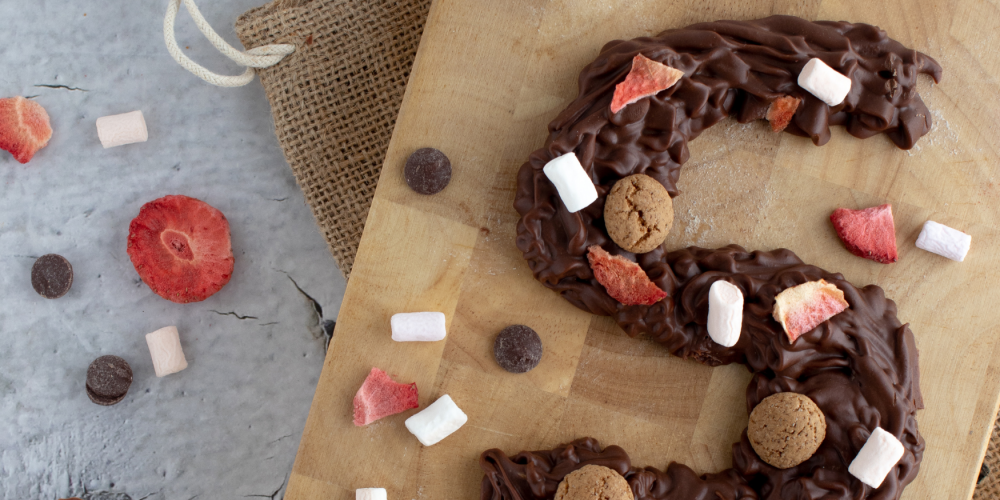 Chocoladeletter maken