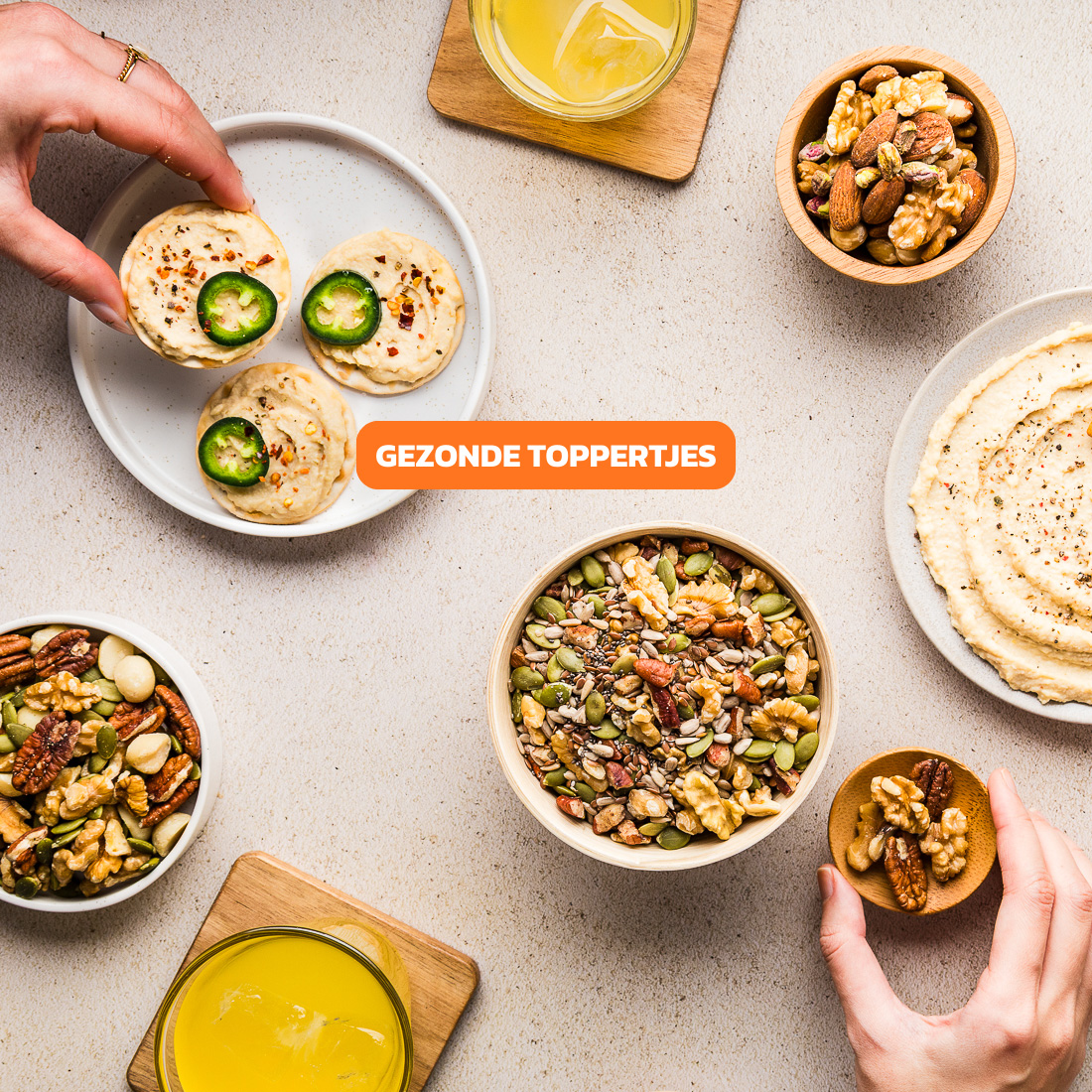 Gezonde toppertjes
