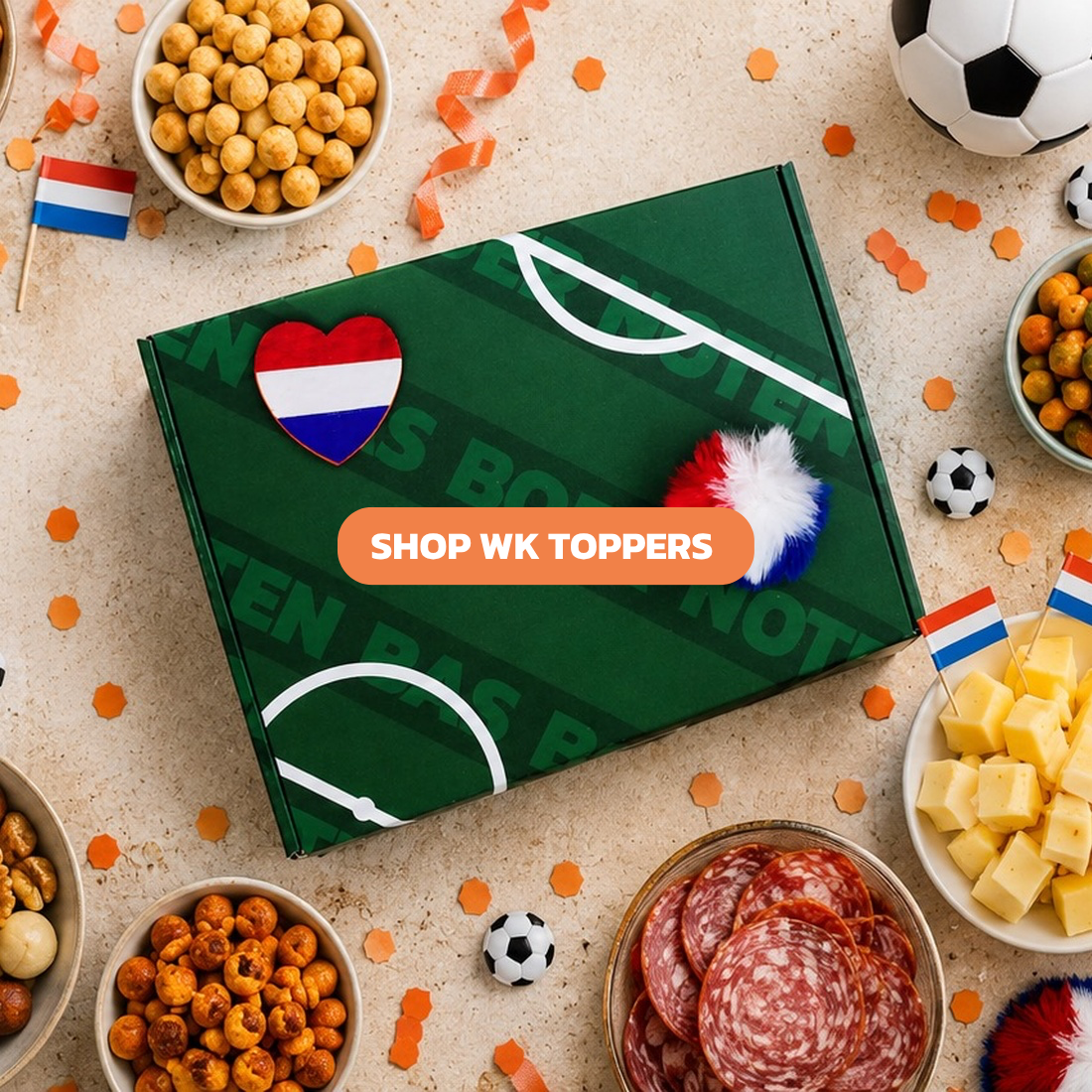 WK bij Bas Boer Noten